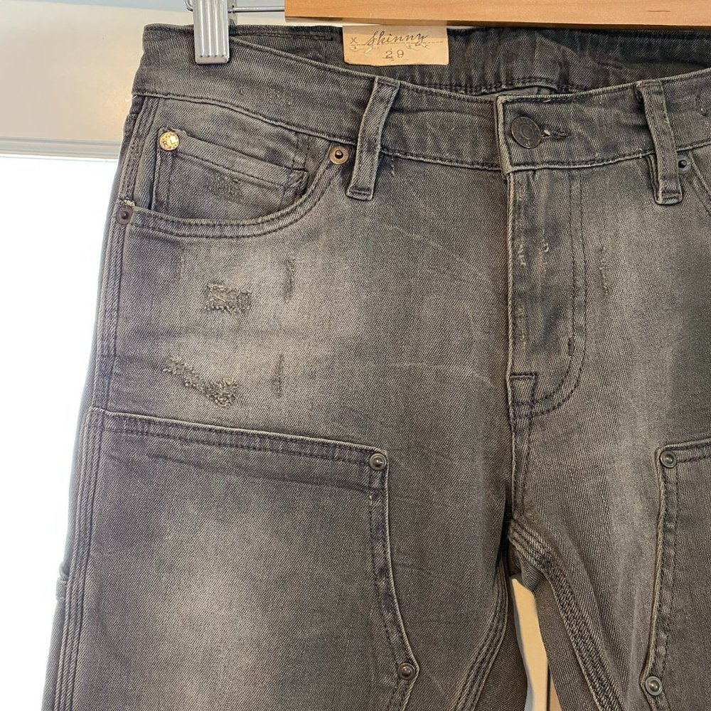 RL Denim and Supply Grey Skinny Jean
